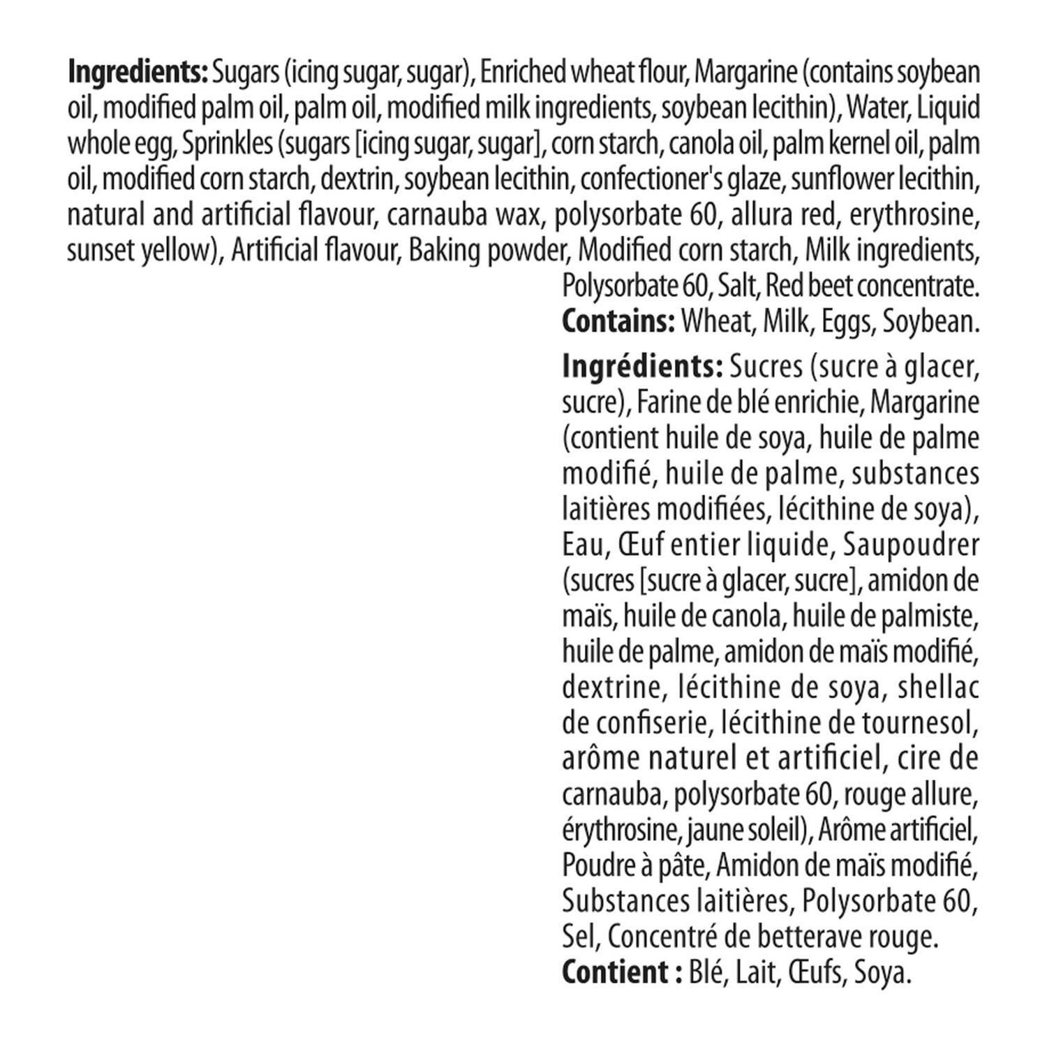 Biscuits tendres au sucre glacés à la vanille Kimberley’s Bakeshoppe 18 biscuits, total de 689 g