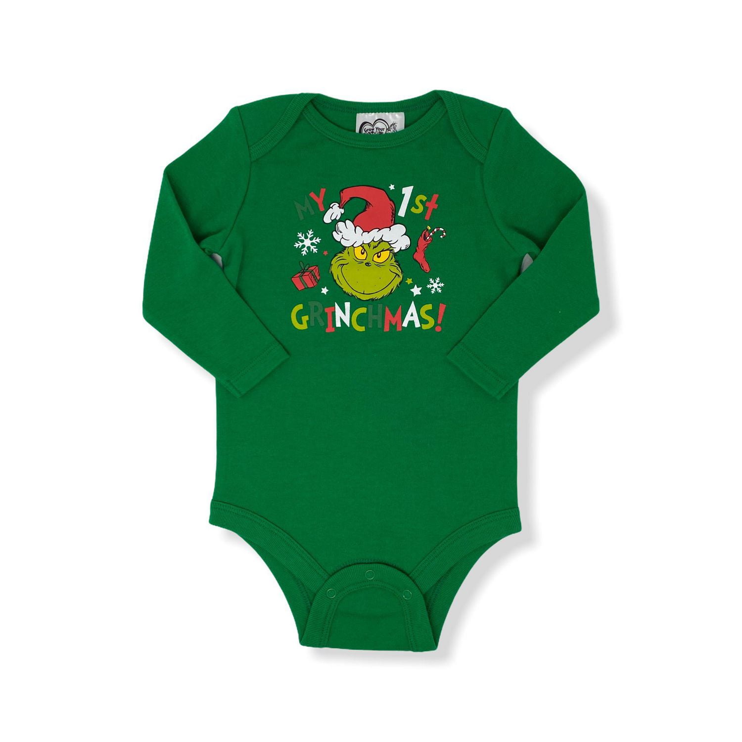 Dr Seuss Baby Boy's Long Sleeve Bodysuit