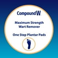 thumbnail image 2 of Compound W Maximum Strength One Step Plantar Foot Pads, 2 of 7