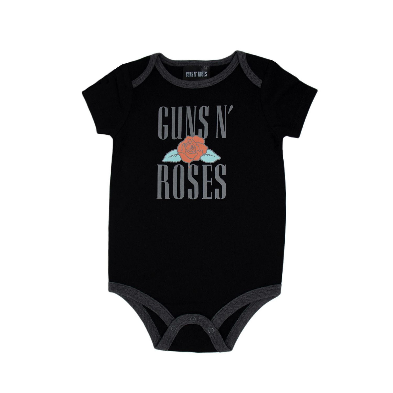 Guns N' Roses Short Sleeve Romper Suit for Infants