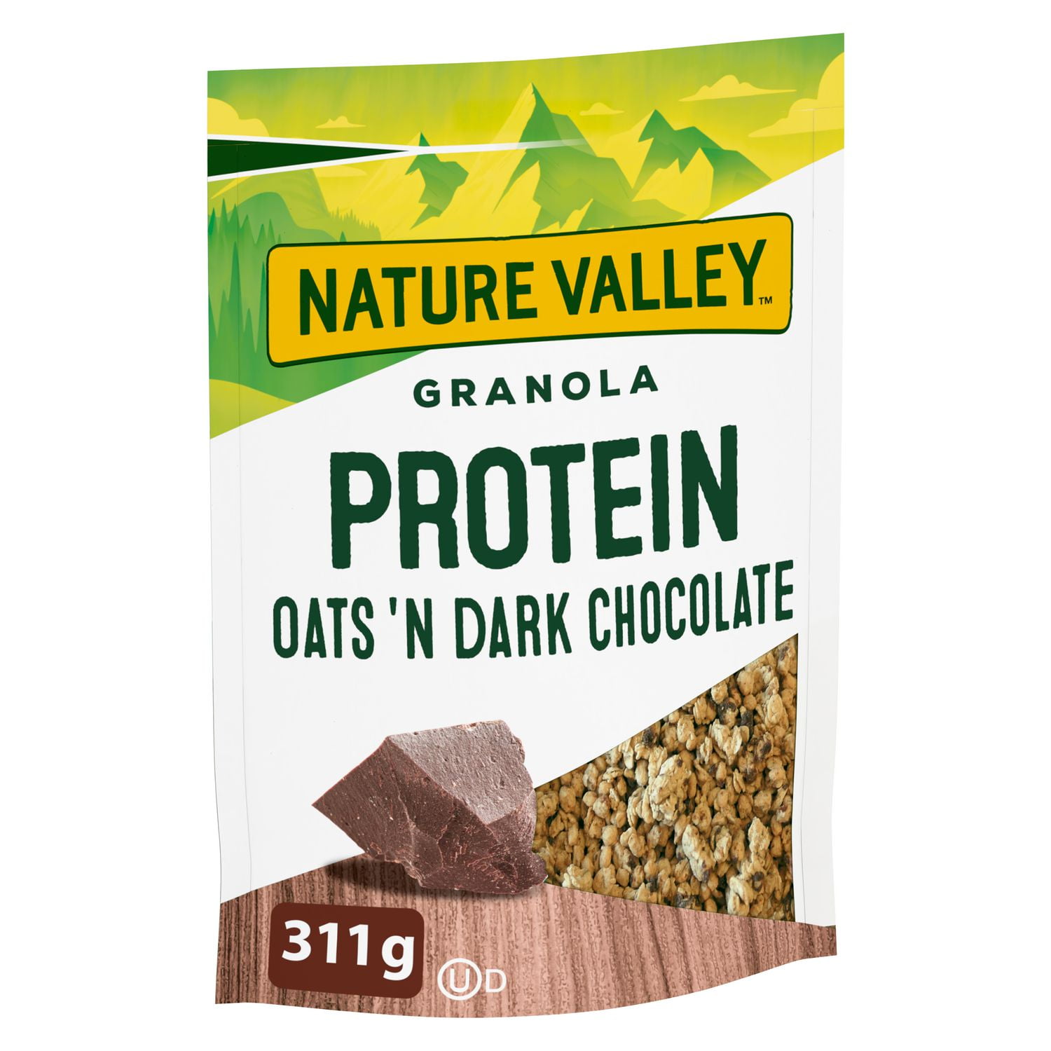 Nature Valley Granola Protein Oats And Dark Chocolate Nature Valley Protein Granola Oats 'n Dark Chocolate Cereal | Walmart