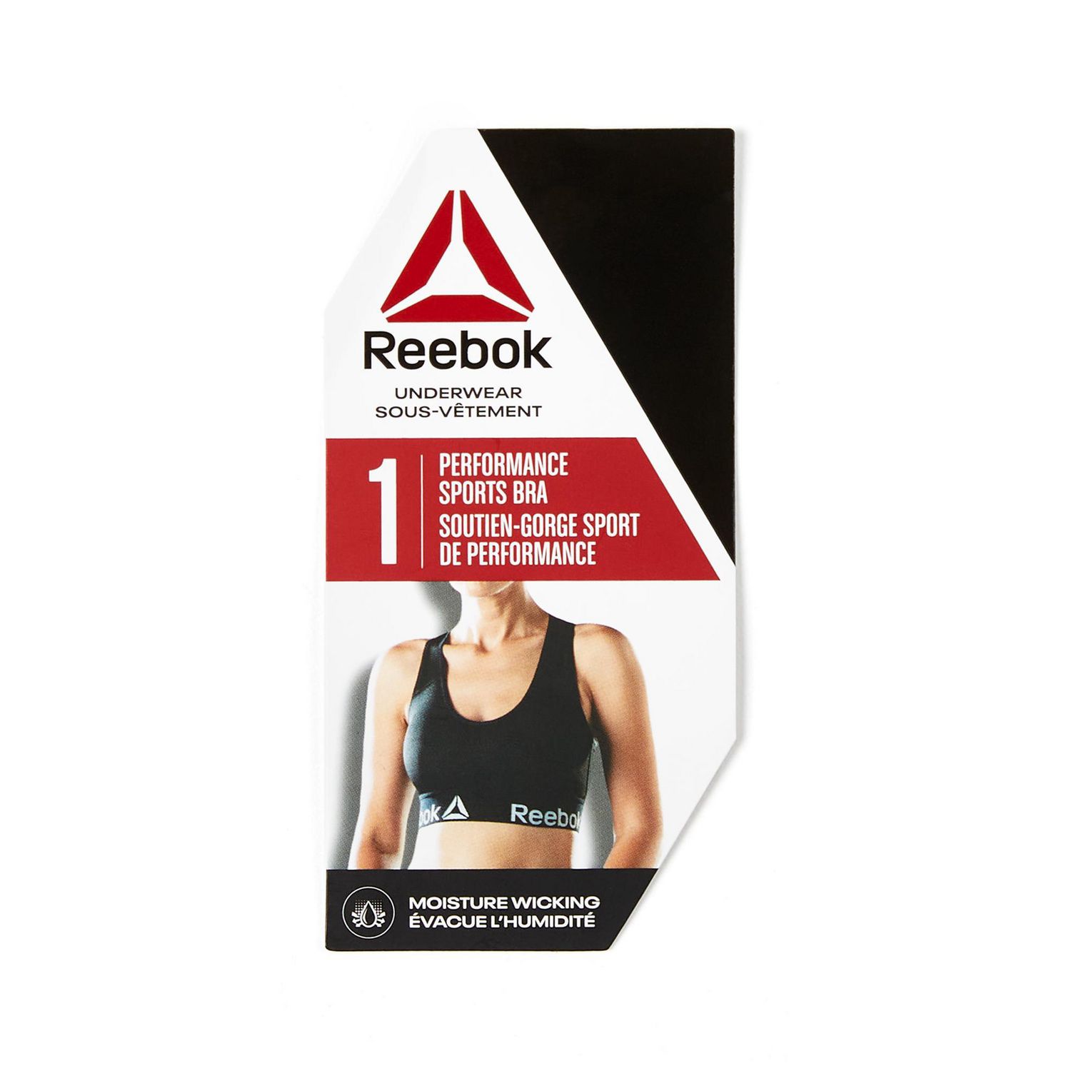 Reebok, Small Logo Sports Bra Ladies, Pink