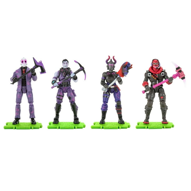 Ensemble de 4 figurines Fortnite Squad mode, série 5 - armes incluses [ jouets, 8 ans et plus]