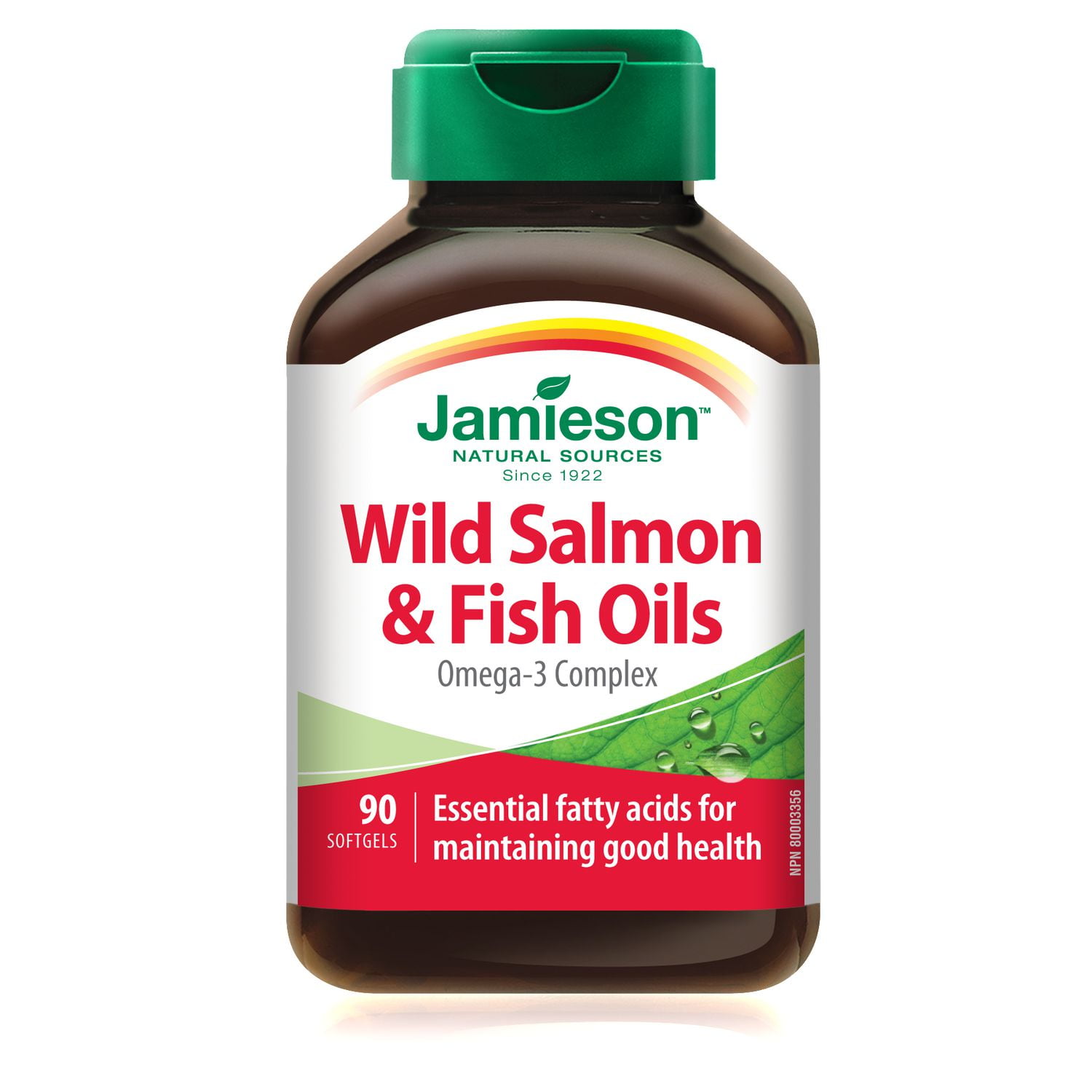Jamieson Wild Salmon & Fish Oils Omega3 Complex Softgels, 1,000 mg
