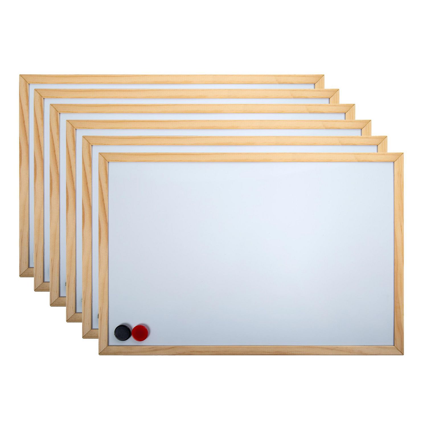 Tableau blanc magnétique ACAZA 40 x 60 cm, tableau de planification, tableau  mémo