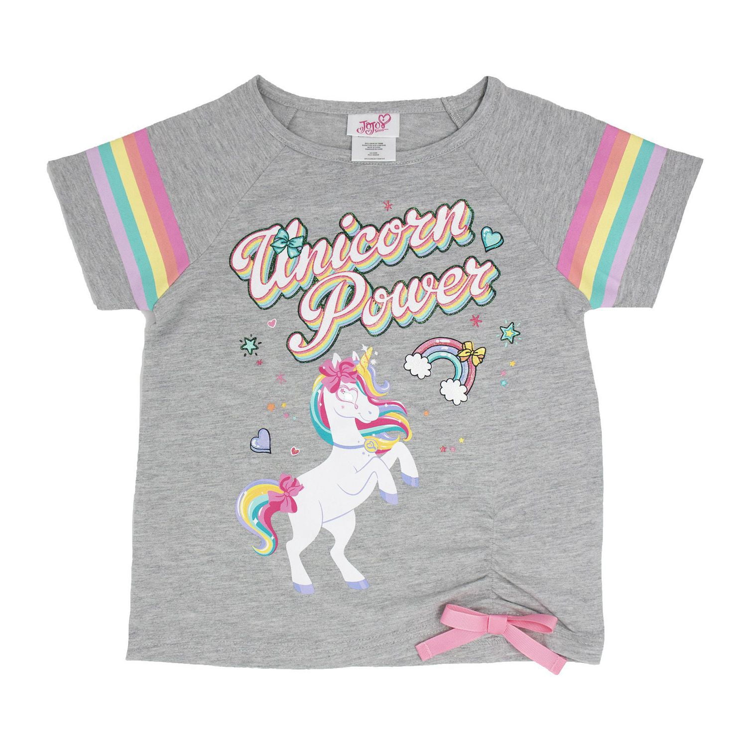 Jojo Siwa Girls raglan short sleeve t-shirt