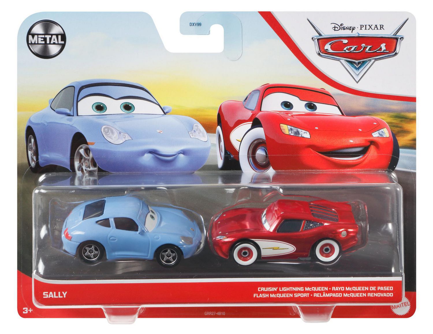 MATTEL Mattel Pack de 2 véhicules - Cars - Sally et Flash McQueen Sport pas  cher 