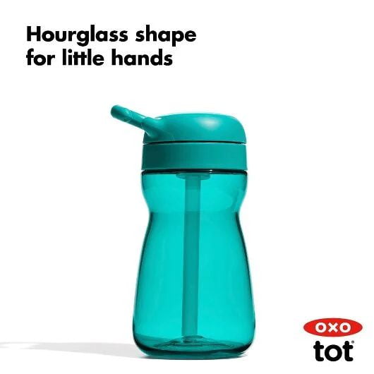 Oxo Tot Adventure Water Bottle - Opal - 12 ounces - 9 months +
