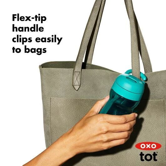 Oxo Tot Adventure Water Bottle - Opal - 12 ounces - 9 months +