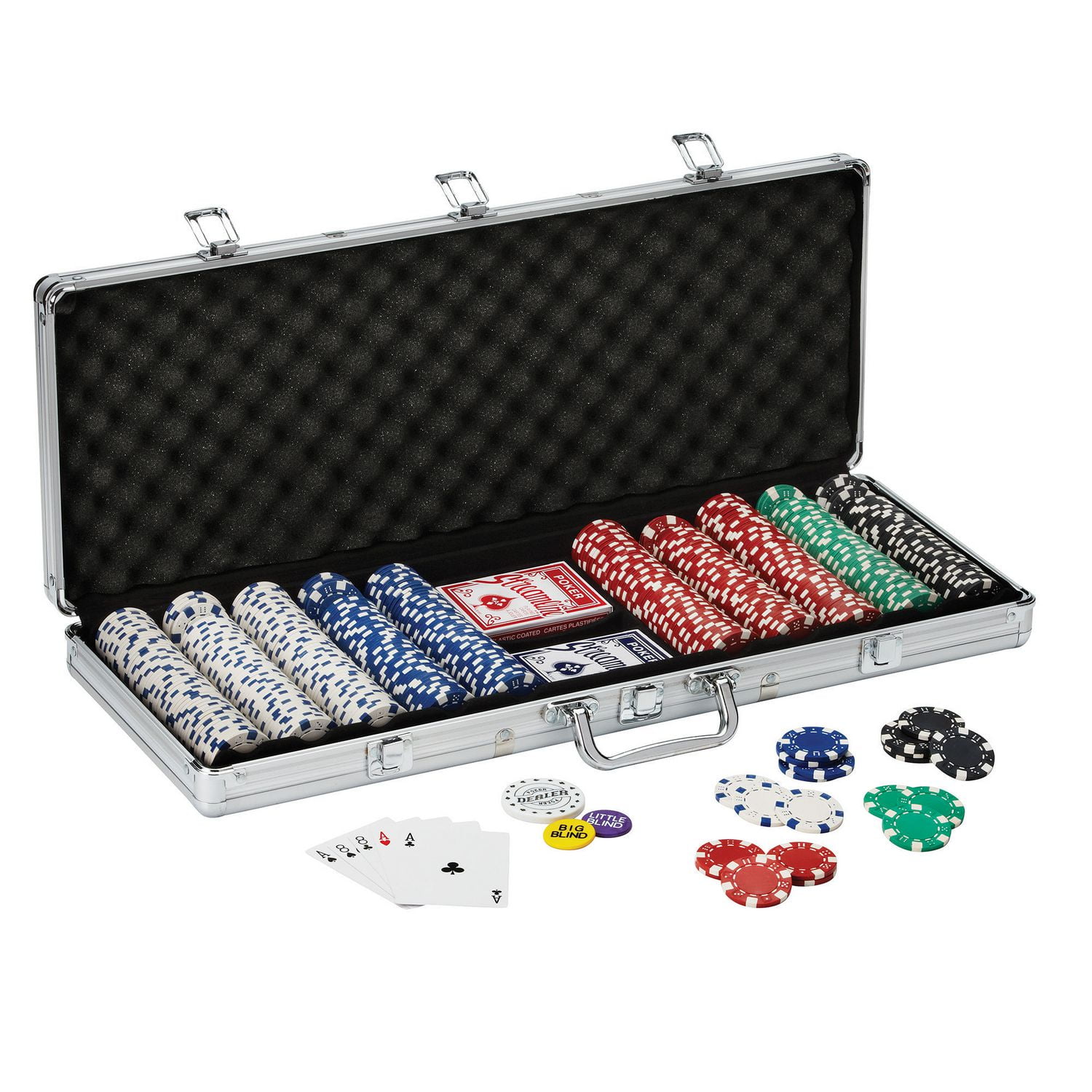 Fat Cat Texas Hold'em Poker Chip Set | Walmart Canada