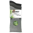 thumbnail image 2 of Secret® Bamboo Roll Top Crew Socks 3pk, 2 of 2