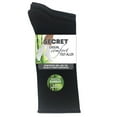 thumbnail image 2 of Secret® Bamboo Roll Top Crew Socks 3pk, 2 of 2