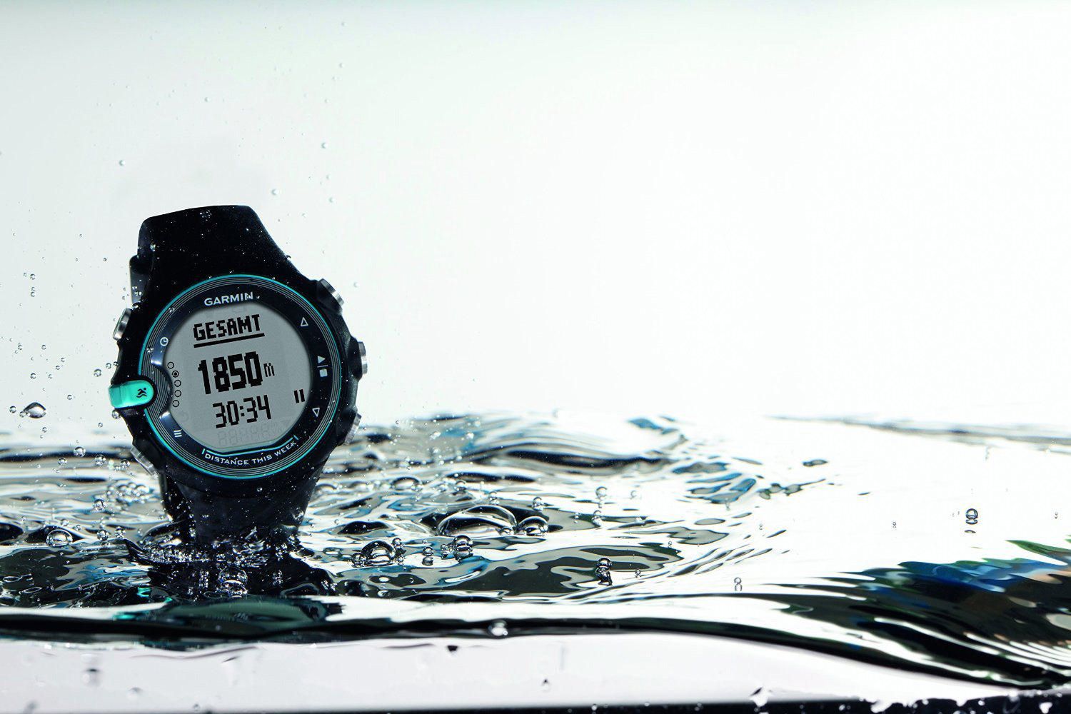 Garmin watch sales water resistant