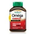 thumbnail image 3 of Jamieson Omega Complete Super Krill Oil Softgels, 1000 mg, Ultra Strength, 3 of 6