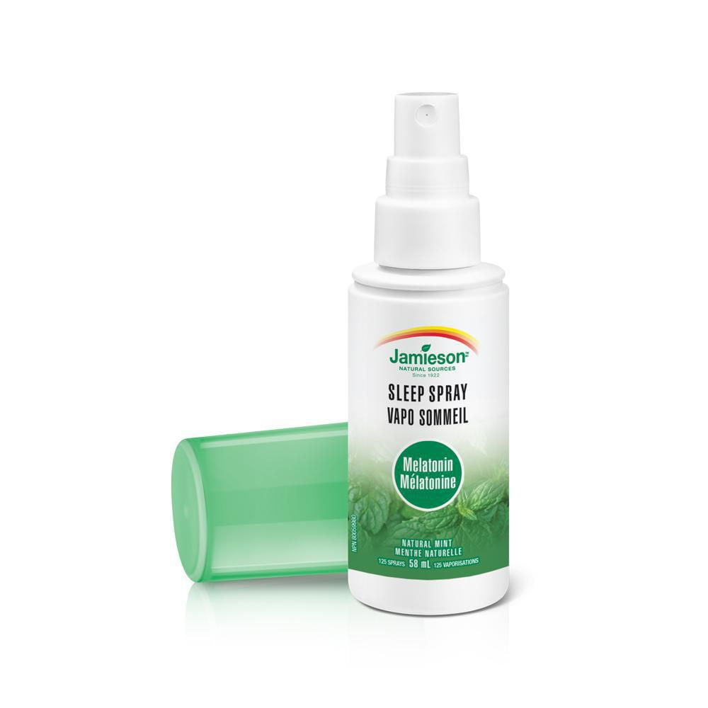 Jamieson Mélatonine Vapo Sommeil - Menthe naturelle 58 ml