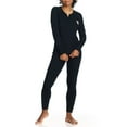 thumbnail image 2 of U.S. Polo Assn. Women's Ribbed Henley Long Underwear Thermal Set *Online Exclusive, 2 of 6