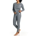 thumbnail image 4 of U.S. Polo Assn. Women's Ribbed Henley Long Underwear Thermal Set *Online Exclusive, 4 of 6