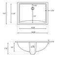 thumbnail image 2 of American Imaginations Biscuit Undermount Sink, 2 of 2