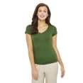 thumbnail image 1 of George Women's Short Sleeve V-Neck Tee, 1 of 6