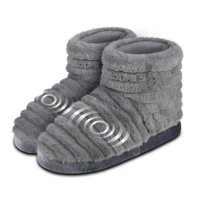 Memory Foam Massaging Booties with comfortm fabric
