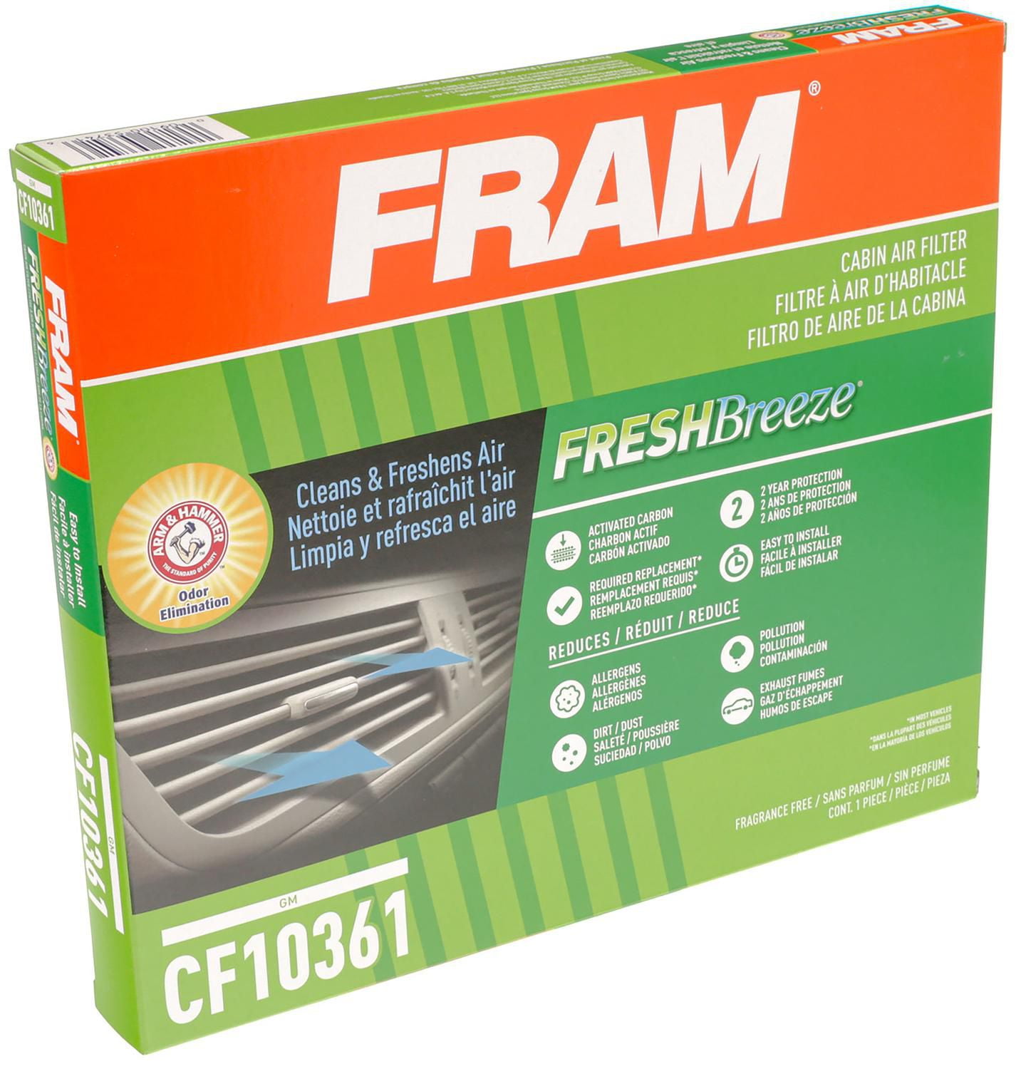 Fram Fresh Breeze Fcf10361 Cabin Air Filter Walmart Canada