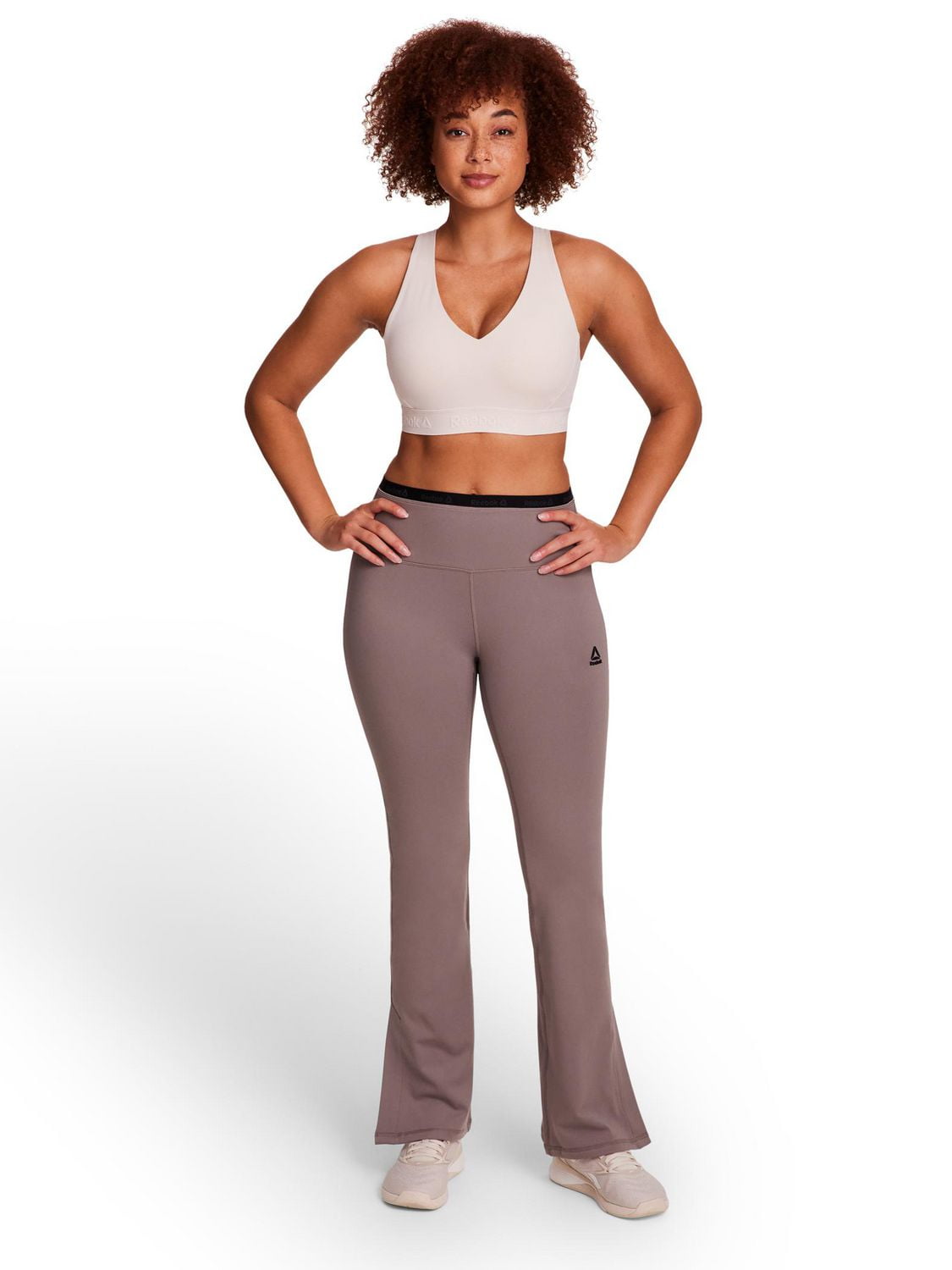 Reebok Women's Stronger Printed Sports Bra With Removable Cups