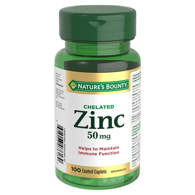 Nature’s Bounty Zinc 50 Mg