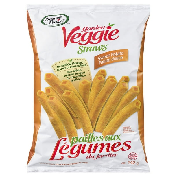 Garden Veggie Sweet Potato Straws, 142 g, Veggie Straws Walmart.ca