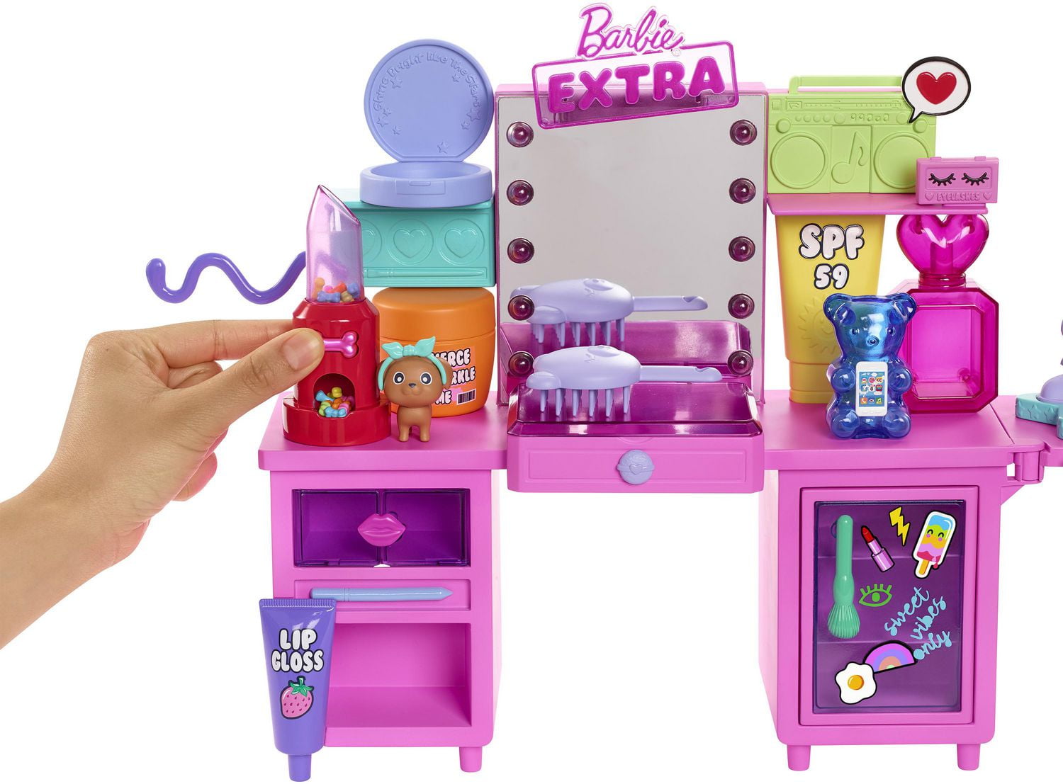 Barbie rolling vanity walmart on sale