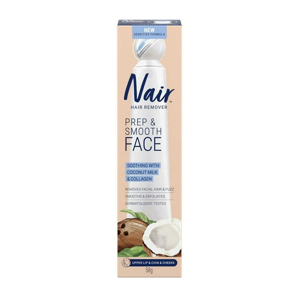 Nair Prep & Smooth Face Hair Removal Cream, 50g Walmart.ca