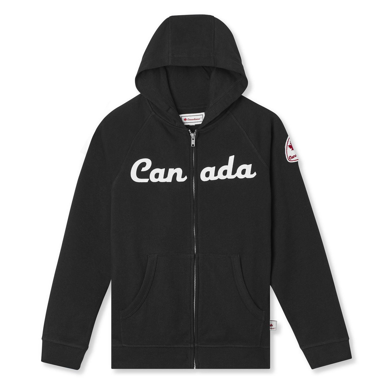 Canadiana Boys' Raglan Hoodie Walmart Canada