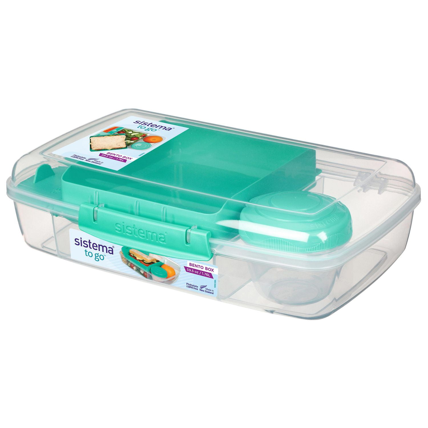 Sistema To Go Bento Lunch Box Food Storage Container Walmart Canada