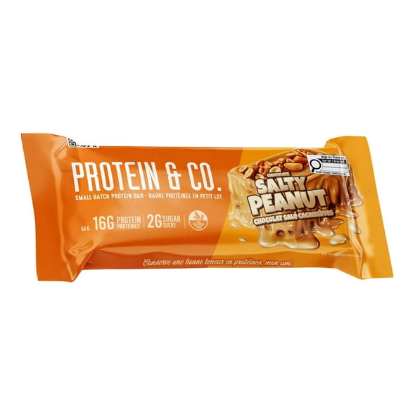 Protein & Co. Chocolat Arachides Salees Barres Protéinées en Petit Lot Chocolat Arachides Salees Barres Protéinées