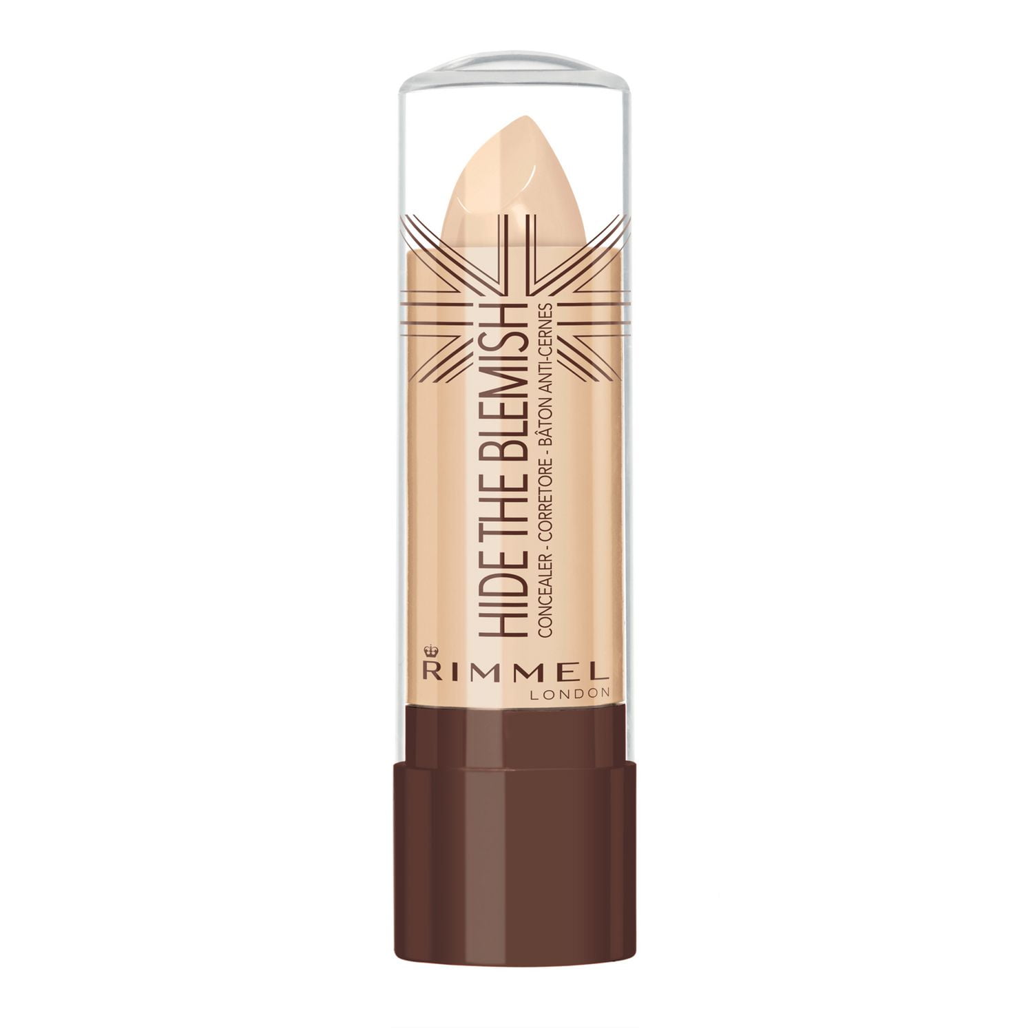 Rimmel Hide The Blemish Concealer, ultra-creamy formula provides for a long-lasting and natural effect, brightens skin, 100% Cruelty-Free, Stick applicator