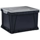 Storex Cube de stockage et de Classement, Noir (3 unités/paquet) – image 2 sur 3