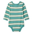 thumbnail image 2 of George Baby Boys' Striped Bodysuit, 2 of 2