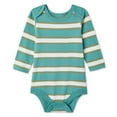 thumbnail image 1 of George Baby Boys' Striped Bodysuit, 1 of 2
