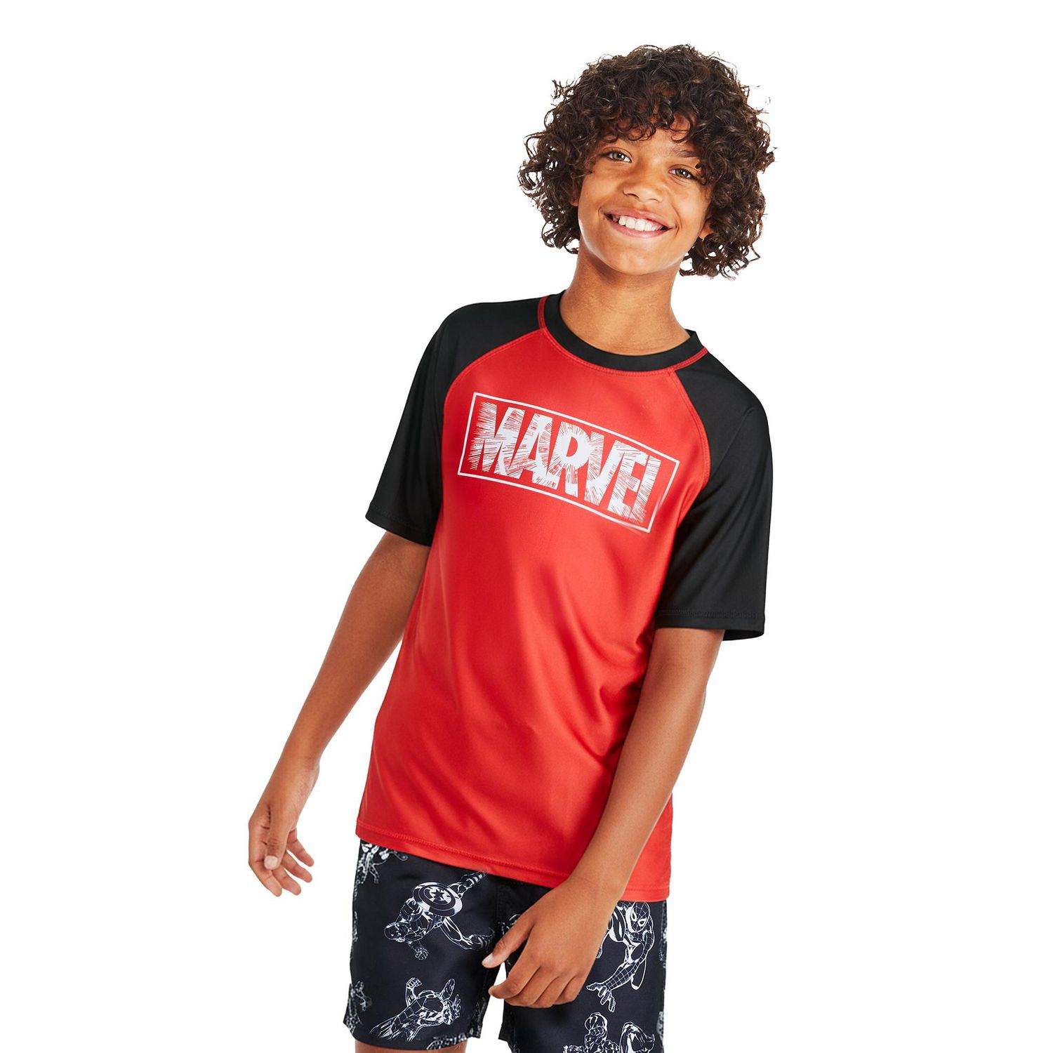 Maillot de bain anti-UV Marvel pour garçons