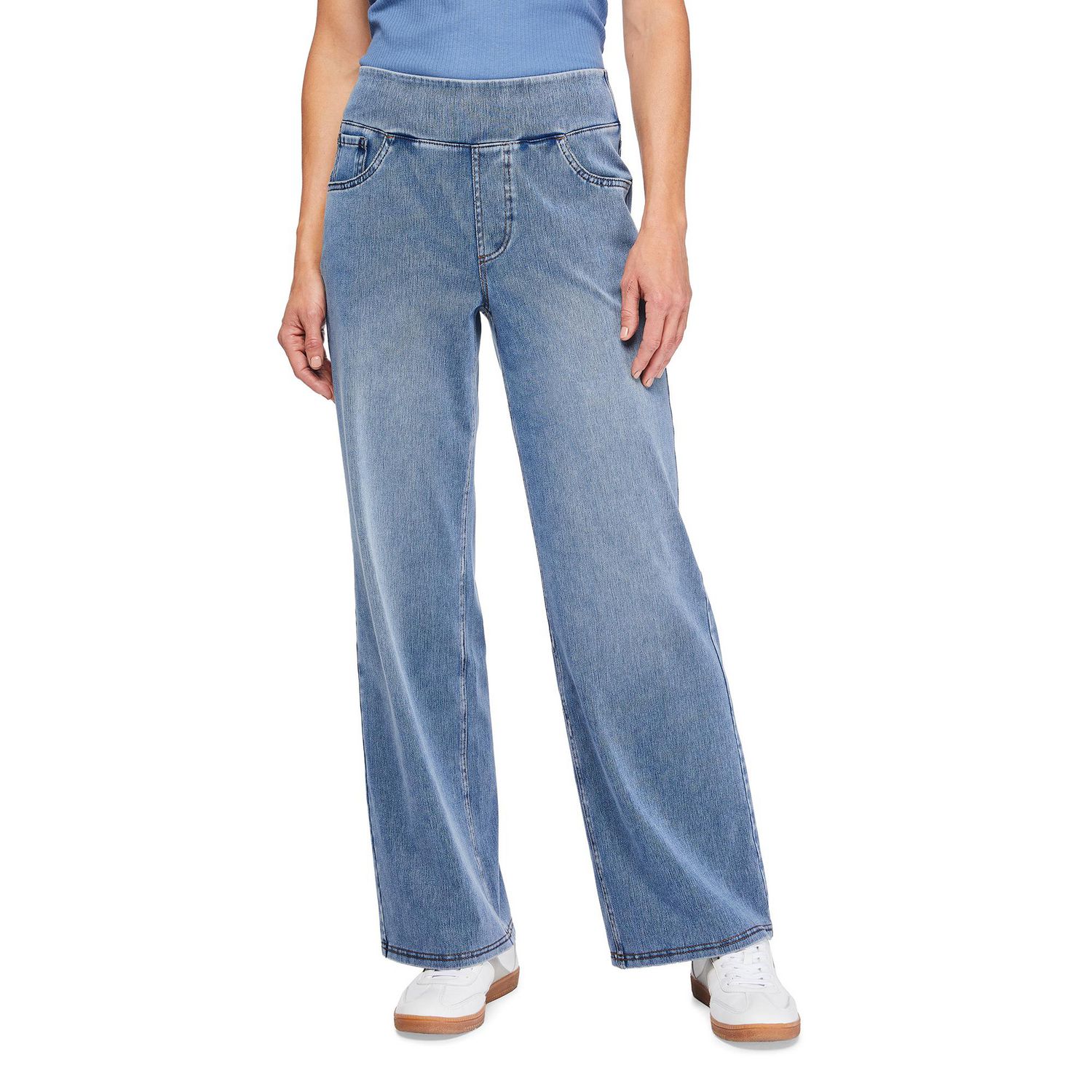 Pantalon en tricot de denim Iyla pour femmes