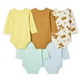 thumbnail image 2 of George Baby Boys' Bodysuit 5-Pack, 2 of 2