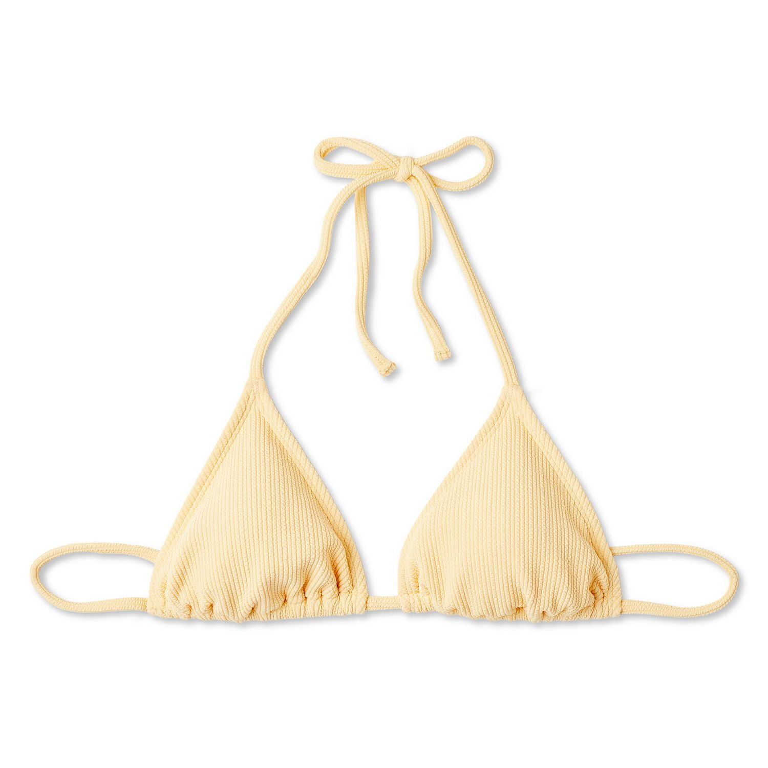 No Boundaries Women's String Bikini Top
