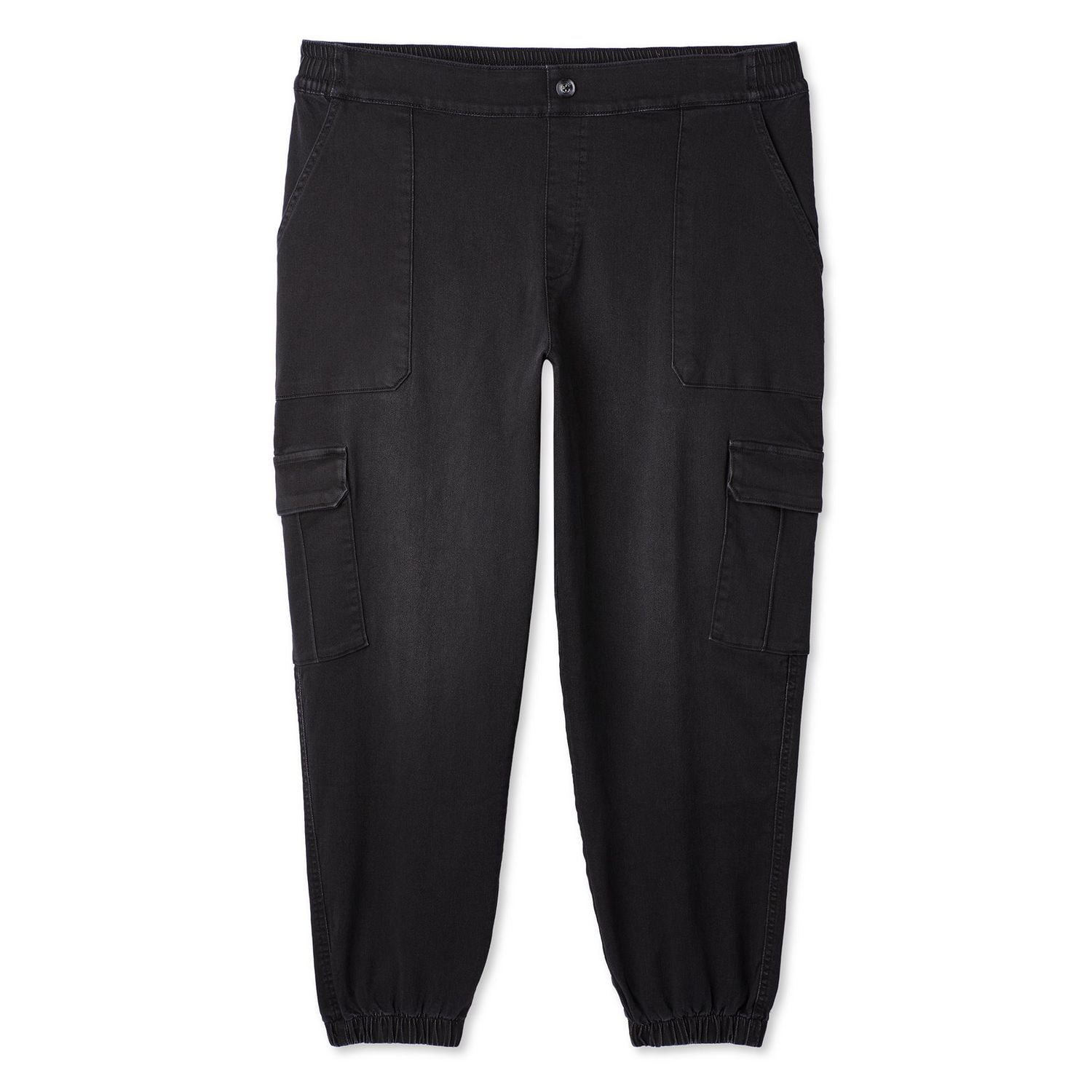 George Women's Plus Knit Denim Jogger