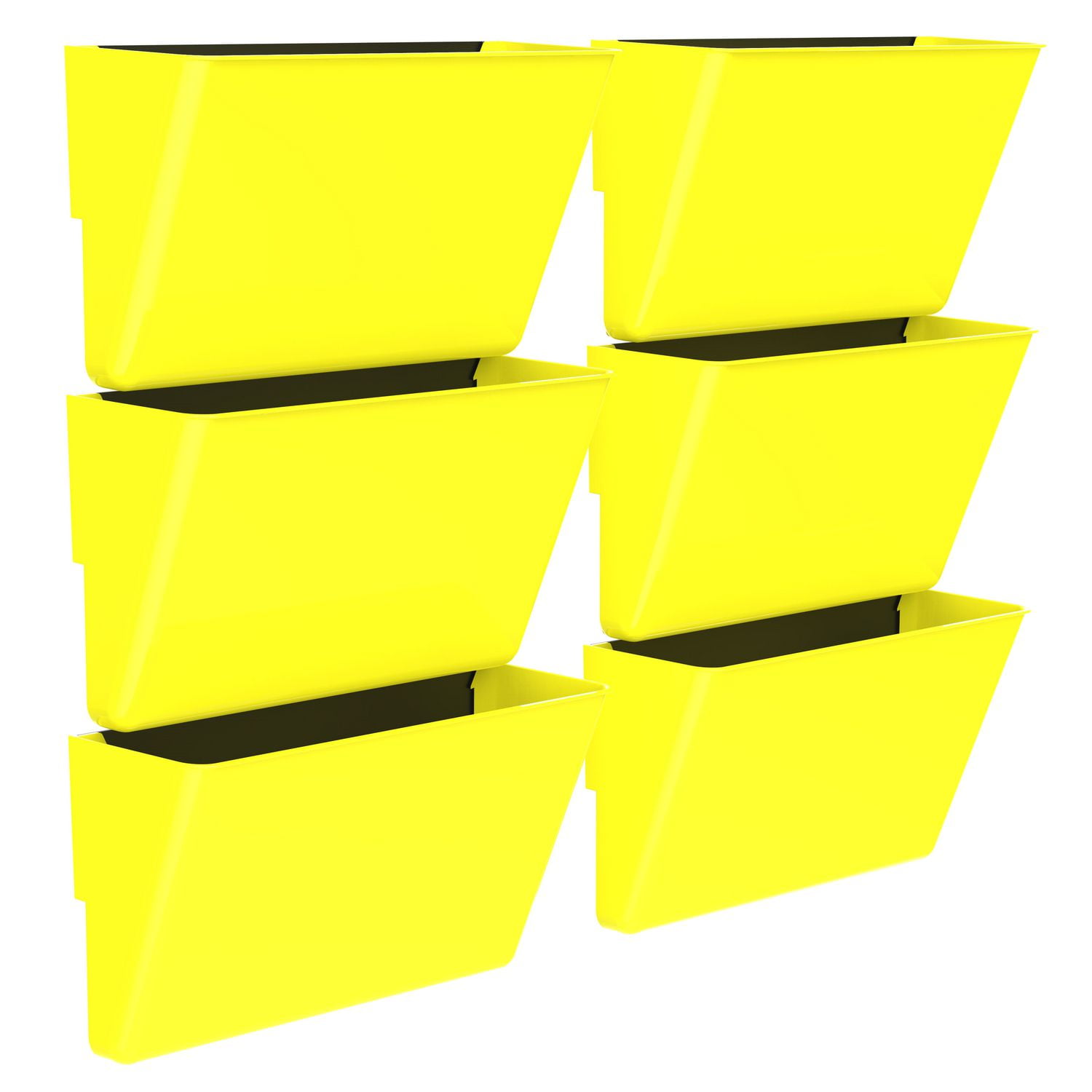 Storex Wall Pocket /Legal size/Assorted Colors (6 units/pack