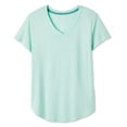thumbnail image 1 of George Women's Plus V-Neck Sleep T-Shirt, 1 of 6