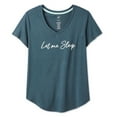 thumbnail image 1 of George Women's Plus V-Neck Sleep T-Shirt, 1 of 6
