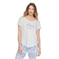 thumbnail image 1 of George Women's Scoop-Neck Sleep T-Shirt, 1 of 6