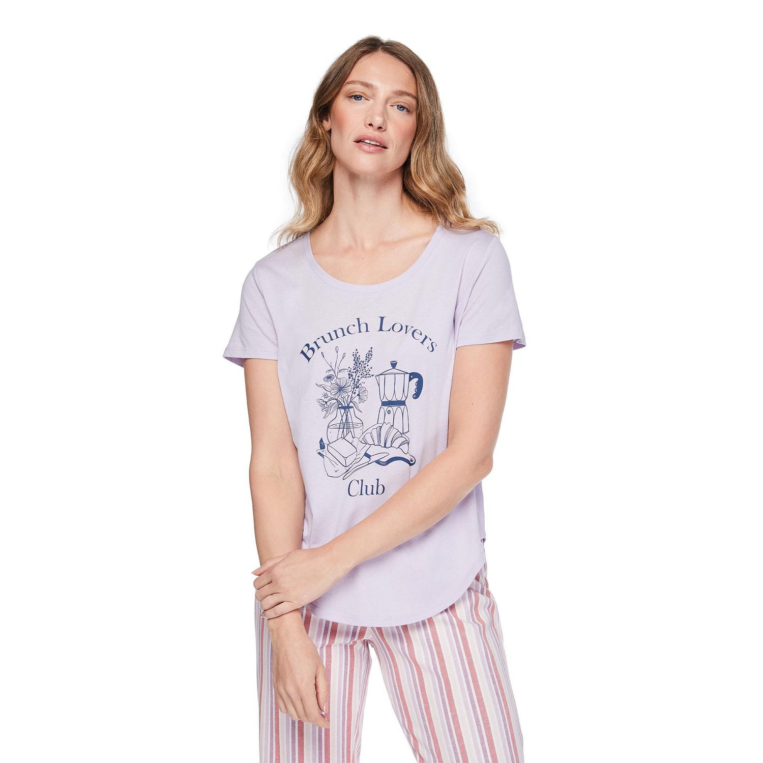 George Women's Scoop-Neck Sleep T-Shirt