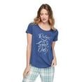 thumbnail image 1 of George Women's Scoop-Neck Sleep T-Shirt, 1 of 6