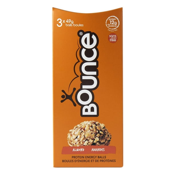 Bounce Protein Energy Ball Almond, 3 x 49g Walmart.ca