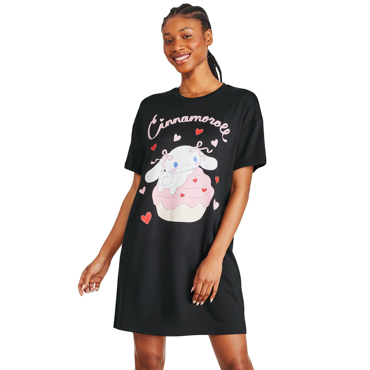 Chemise de nuit Cinnamoroll pour femmes
